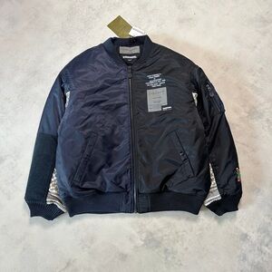 NEIGHBORHOOD × Yohji Yamamoto Bomber Jacket – Black Embroidered Collab